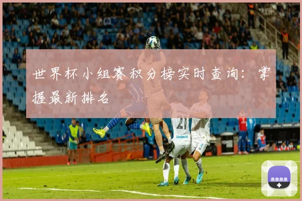 世界杯小组赛积分榜实时查询：掌握最新排名
